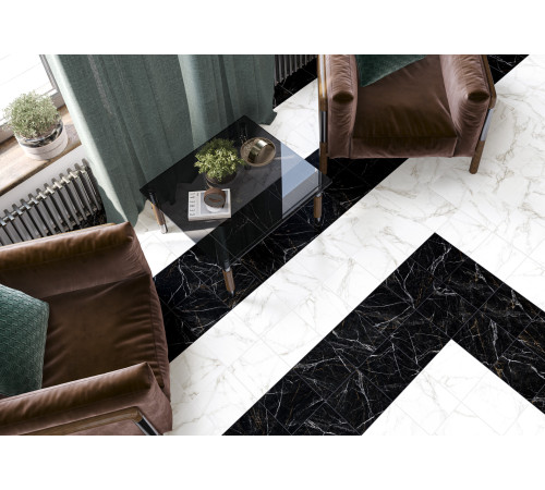 Керамогранит New Trend GP2020DSA02 Design Art Dawn 20x20 микс матовый с орнаментом