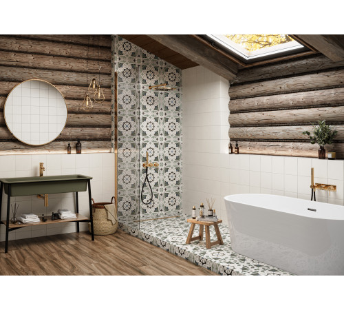 Керамогранит New Trend GP2020DSA02 Design Art Dawn 20x20 микс матовый с орнаментом