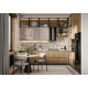 Керамогранит New Trend GP2020DSA02 Design Art Dawn 20x20 микс матовый с орнаментом
