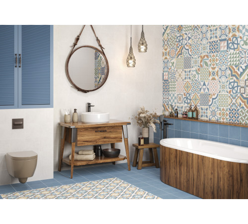 Керамогранит New Trend GP2020DSA02 Design Art Dawn 20x20 микс матовый с орнаментом