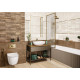 Плитка настенная Elbrus Marron WT36ELR21 300x600x9 Матовая