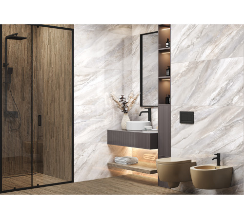 Керамогранит New Trend 60120EVO21P Evo Marmo Marron 60x120 коричневый полированный под мрамор