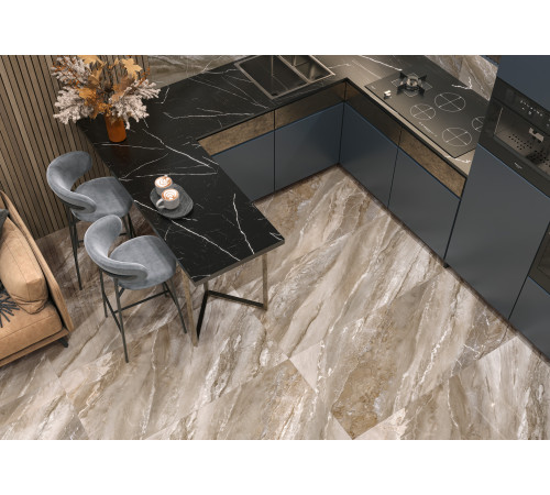 Керамогранит New Trend 60120EVO21P Evo Marmo Marron 60x120 коричневый полированный под мрамор