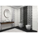 Декор Glent Black DW9GLB99 249x500x9 Глянцевая