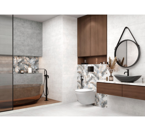 Плитка настенная Alma Ceramica TWA3060GRE17 Грета / Greta 30×60