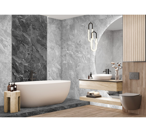 Керамогранит Artkera Group 60120GRY25M Грейни темно-серый / Greiny Graphite 60×120