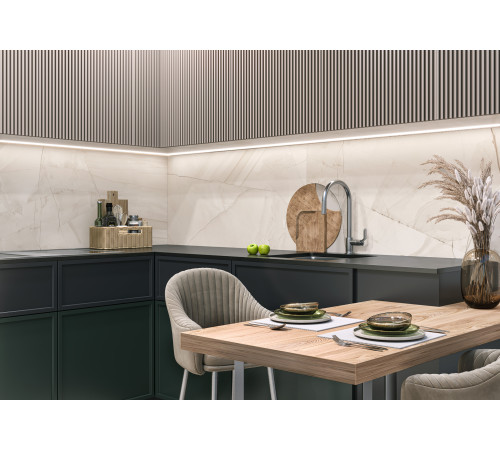 Керамогранит Delacora 60120IPR17 Impression Steel Sugar 60x120 серый лаппатированный под оникс