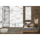 Керамогранит Delacora D120208M Carrara Cersei 60x120 белый / серый матовый / карвинг под мрамор