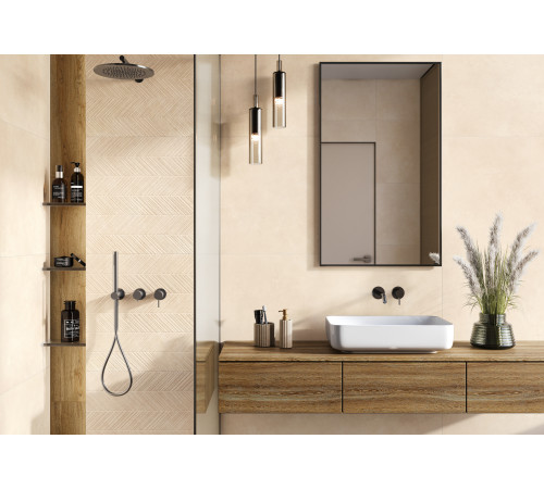 Керамогранит LCM 8080NVL00M Невел белый / Nevel White 80×80
