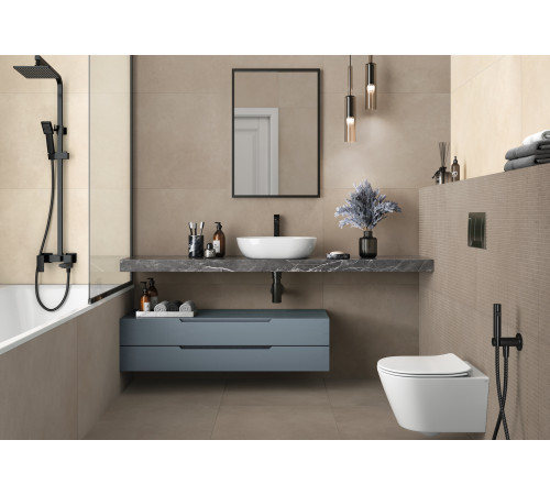 Керамогранит LCM 8080NVL00M Невел белый / Nevel White 80×80