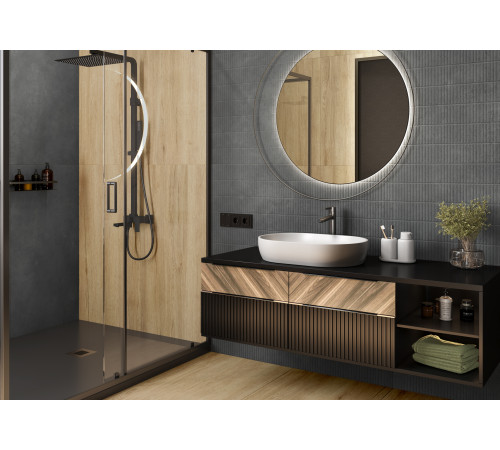 Керамогранит LCM 8080NVL00M Невел белый / Nevel White 80×80
