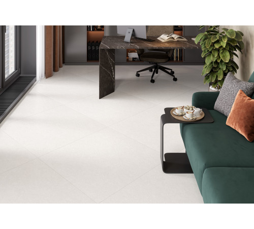 Керамогранит LCM 8080NVL00M Невел белый / Nevel White 80×80