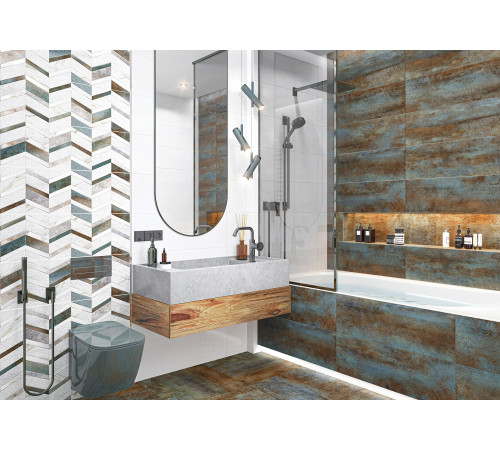 Плитка настенная Oxide TWU12OXD40R 246x740x9 Глянцевая