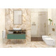 Керамогранит LCM 60120ORO11P Onyx Royal Latte 60x120 бежевый полированный под камень