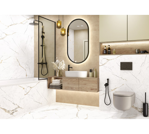 Керамогранит Alma Ceramica GFU6060RKL17R Rock Line 60x60 серый глазурованный матовый / противоскользящий под камень
