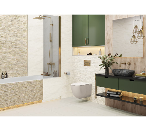 Плитка настенная Rocko TWA11ROK004 200x600x7.5 Глянцевая