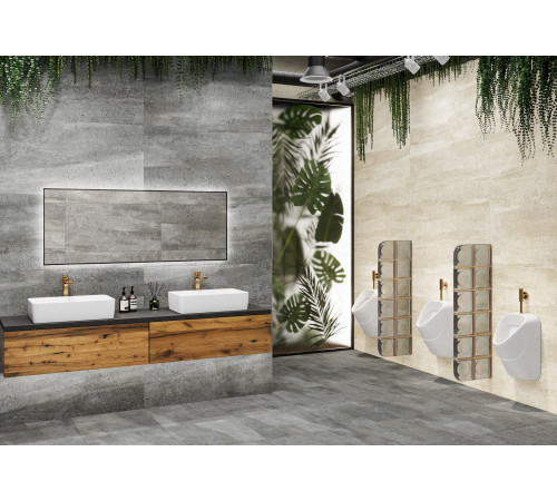 Керамогранит New Trend D60205M Romana Beige 60x60 бежевый матовый / карвинг под камень