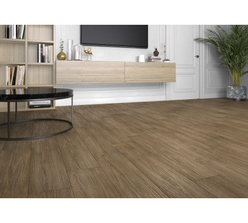 Керамогранит Alma Ceramica GFA92SND44R Sandal 90x20 коричневый глазурованный матовый под дерево
