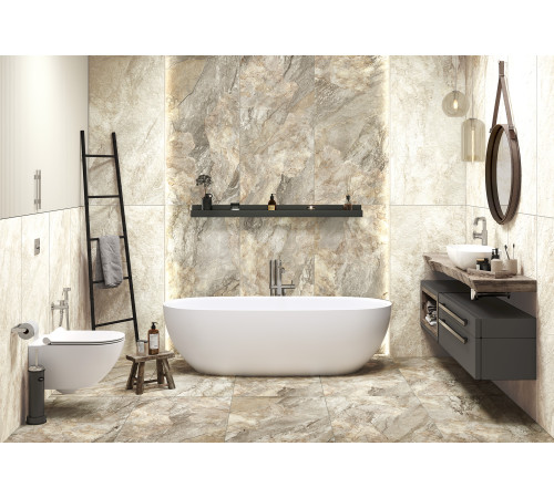 Керамогранит Delacora D30001M Slate Beige 30x60 бежевый матовый карвинг под камень