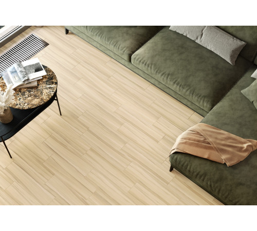 Керамогранит New Trend GP1560THW15 Thai Wood Grey 15.1x60.2 серый матовый / рельефный под дерево