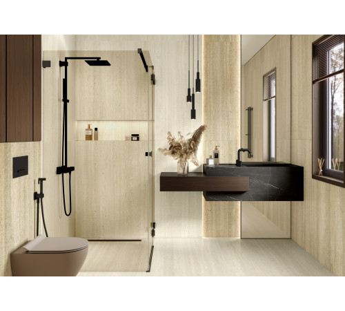 Керамогранит LCM 60120TVW00M Травертин Ворлд белый / Travertine World White 60×120