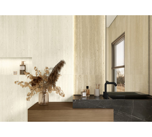Керамогранит LCM 60120TVW00M Травертин Ворлд белый / Travertine World White 60×120