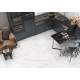 Керамогранит LCM 60120TWN99HG Twinstone Black 60x120 черный суперполированный под мрамор
