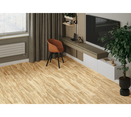 Керамогранит Alma Ceramica GFA92WDW04R Wonderwood 90x20 серый / бежевый матовый под дерево / паркет