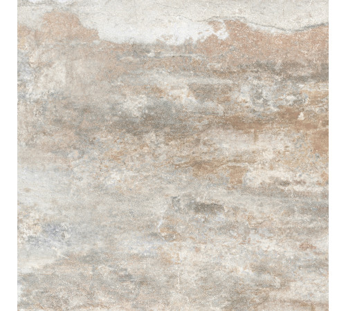 Керамогранит New Trend D60220M Сentro Color 60x60 бежевый / серый матовый / карвинг под металл