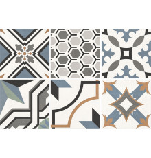 Керамогранит Artkera Group GP2020DMX23 Дизайн Микс 2 / Design Mix 2 20×20