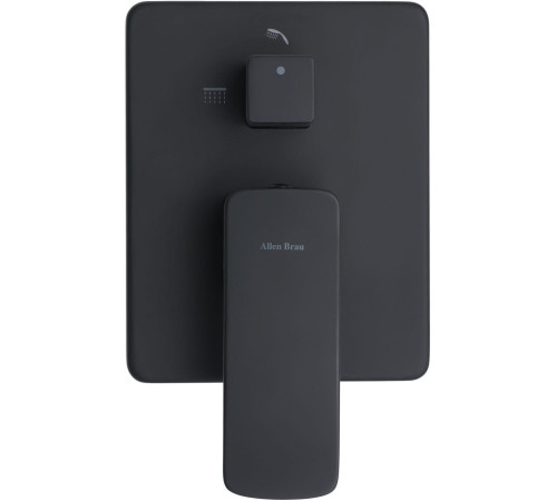 Смеситель для душа Allen Brau Infinity X2 5.21014-31 (с внутренней частью, 2 выхода) черный матовый