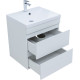 Тумба под раковину Aquanet Нота New 60 белый глянец