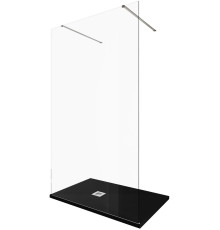 Душевая перегородка Allen Brau Infinity 2 120 3.21043.BA серебро браш