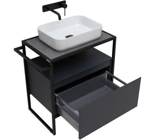 Тумба под раковину Allen Brau Priority 70 1.31001.AM антрацит матовый
