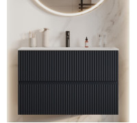 Тумба под раковину Aquanet Джейн 80 маренго