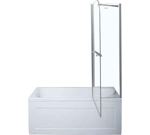 Шторка на ванну Aquanet SG-1200, прозрачное стекло