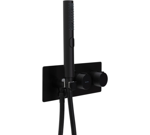 Смеситель для ванны Allen Brau Liberty 5.33009-31 (с внутренней частью, 2 хода) черный матовый