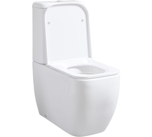 Чаша напольного унитаза Allen Brau Infinity 4.21001.20 белый глянец