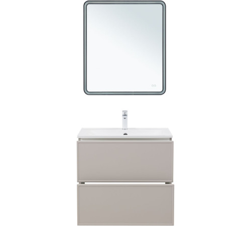 Тумба под раковину Aquanet Арт 75 бежевый