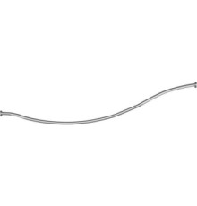 Карниз для ванны Aquanet Palma полукруглый 170х90х60