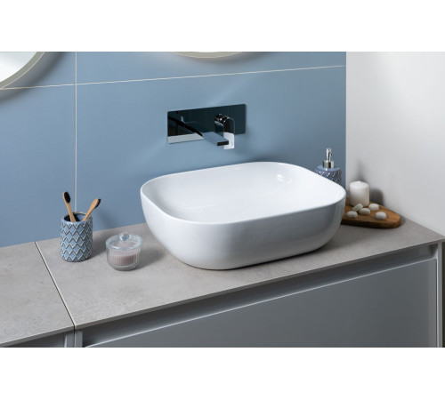 Раковина накладная Aquanet Lake-1