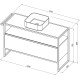 Тумба под раковину Allen Brau Priority 120 1.31004.WM белый матовый