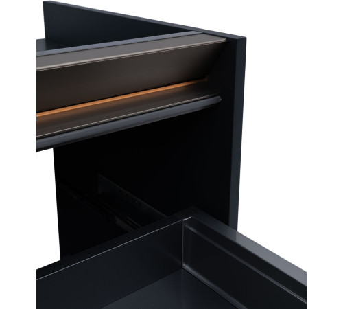 Тумба под раковину Allen Brau Activity 70 1.34011.AM антрацит матовый/олива браш