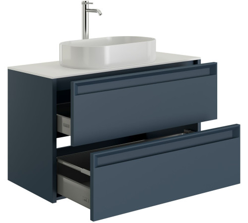 Тумба под раковину Allen Brau Fantasy 80 1.11001.BGM 2.0 синий матовый
