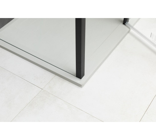 Душевой уголок Allen Brau Priority 160x100 3.31039.BBA + 3.31048.BBA черный браш