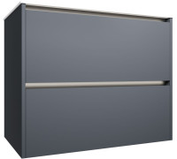 Тумба под раковину Allen Brau Activity 80 1.34012.BGM синий матовый/олива браш