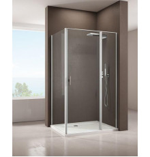 Душевой уголок Allen Brau Priority 90x80 3.31001.00 + 3.31013.00 хром