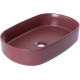 Раковина накладная Allen Brau Fantasy 55 4.11022.BD бордо