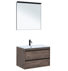 Мебель для ванной Aquanet Lino 80 Дуб Веллингтон