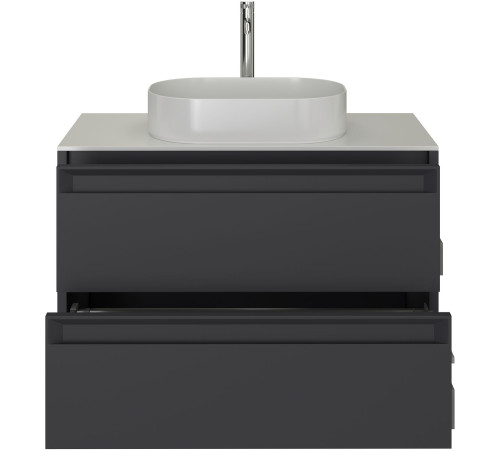 Тумба под раковину Allen Brau Fantasy 80 1.11001.AM 2.0 антрацит матовый